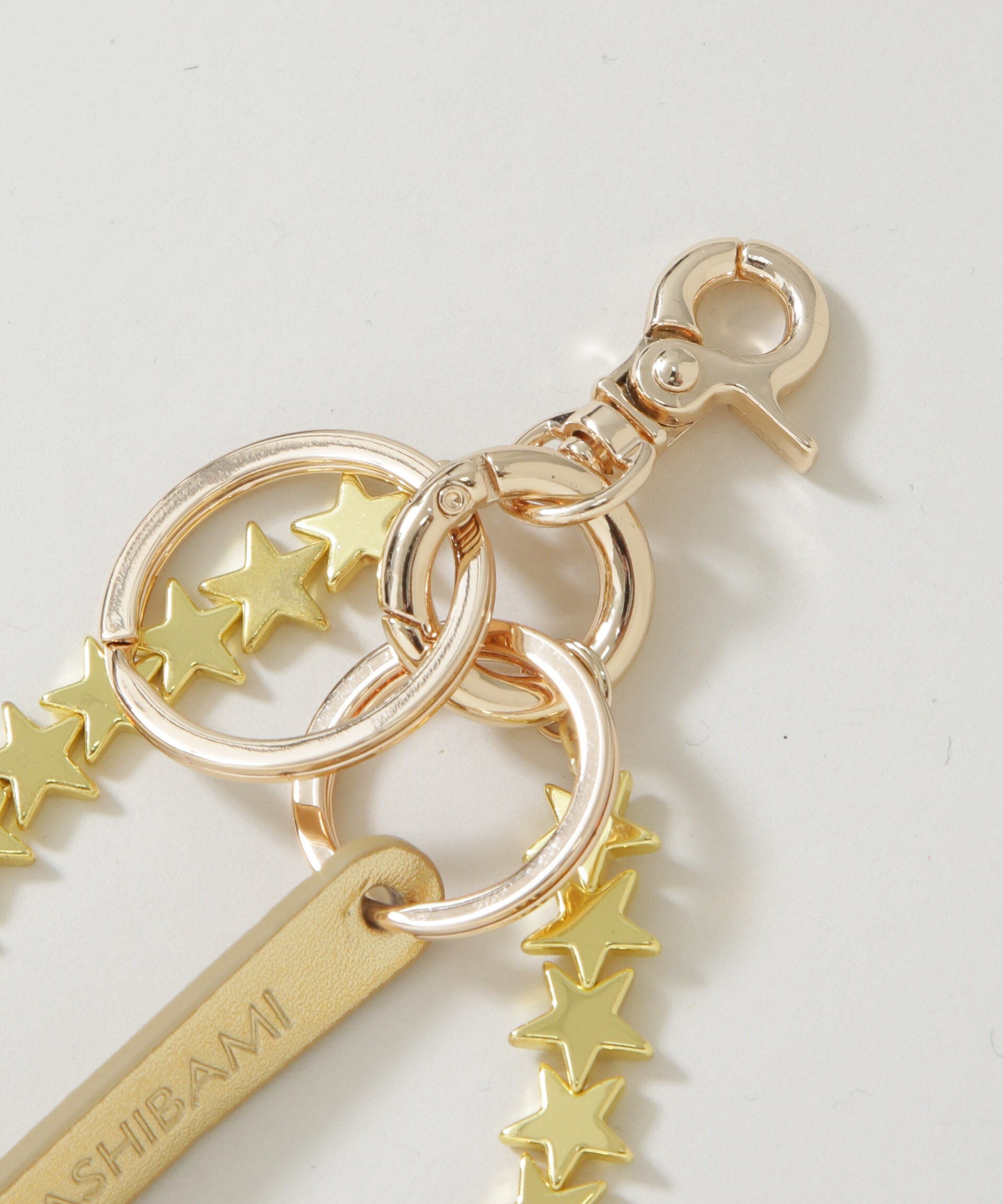 nano･universe「HASHIBAMI/ヘマタイト スター スマホハンドストラップ」|その他|