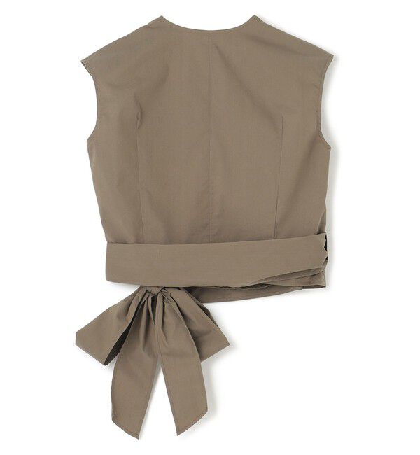 BEIGE,「 HYDRANGEA / カシュクールブラウス」|シャツ・ブラウス|