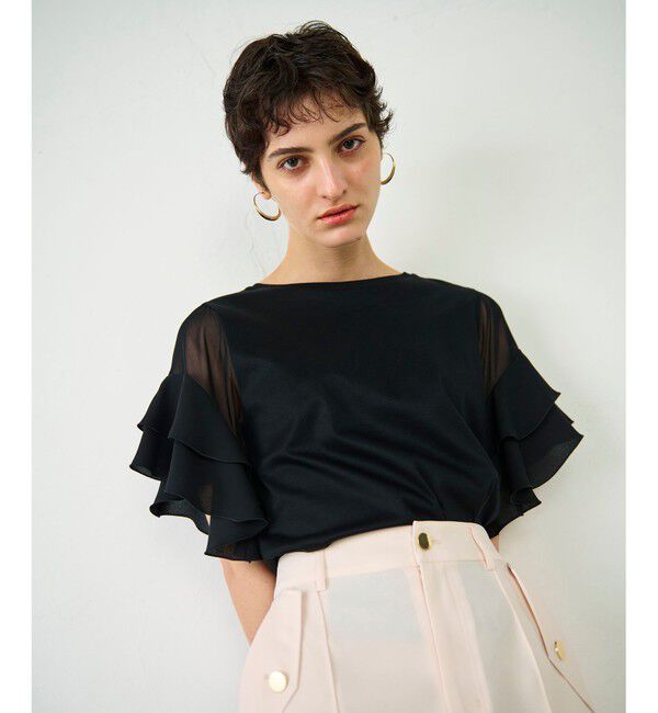 Diagram「シアーフレアスリーブトップ」|Tシャツ・カットソー|