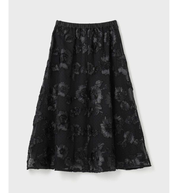 GRACE CONTINENTAL「サテンコードスカート」|スカート|