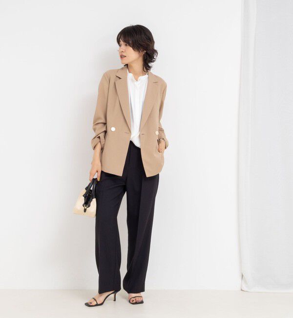 NOLLEY'S「ウォッシャブルエコボイルテーラードジャケット」|テーラードジャケット|