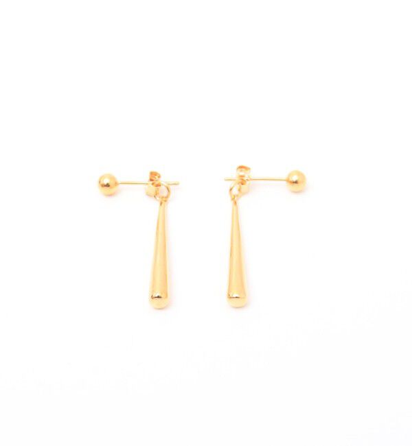 NOLLEY'S「【ANNA SOTTILOTTA/アンナソッティロッタ】Pendanes DROPゴールドピアス」|ピアス|