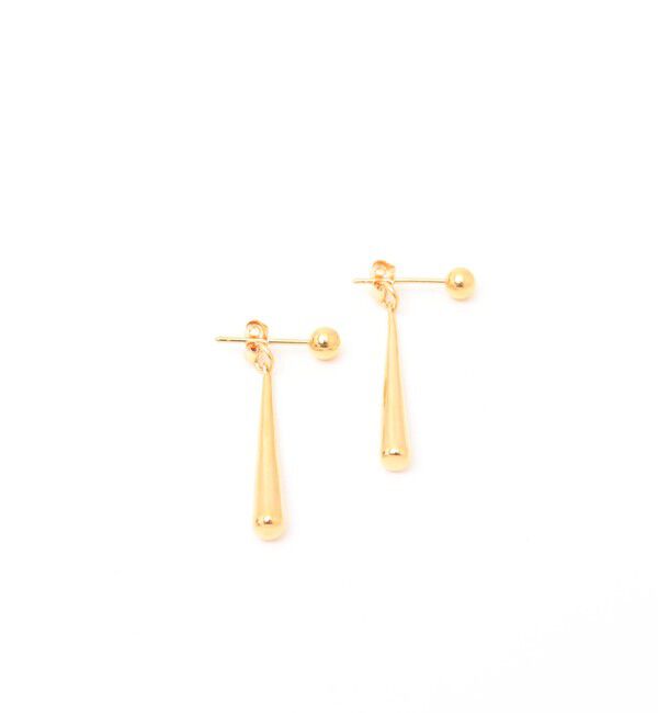 NOLLEY'S「【ANNA SOTTILOTTA/アンナソッティロッタ】Pendanes DROPゴールドピアス」|ピアス|