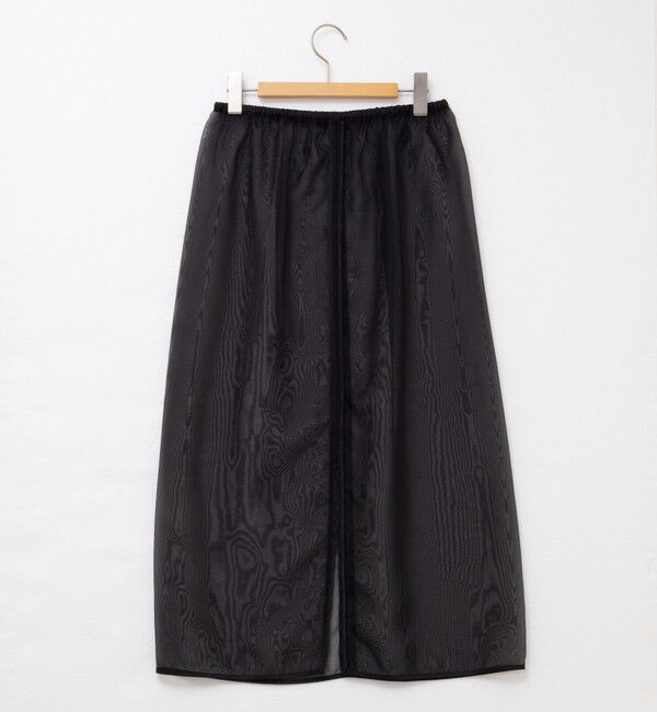 MAQWEL「【MAQWEL/マクウェル】ウォッシャブルオーガンジースカート」|タイト|