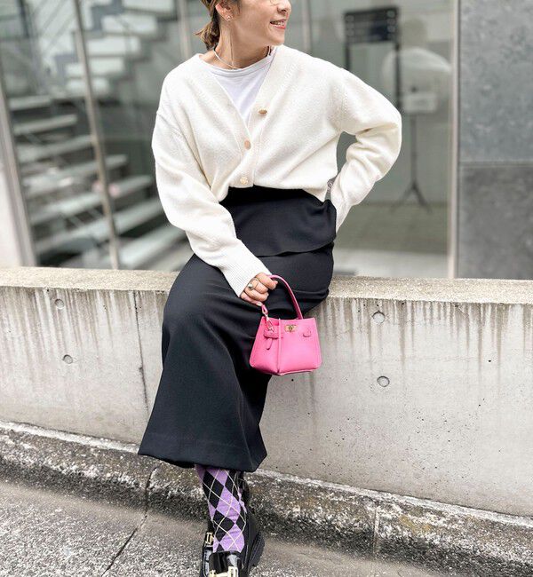 NOLLEY'S「5GノアリスVネックカーディガン」|カーディガン|