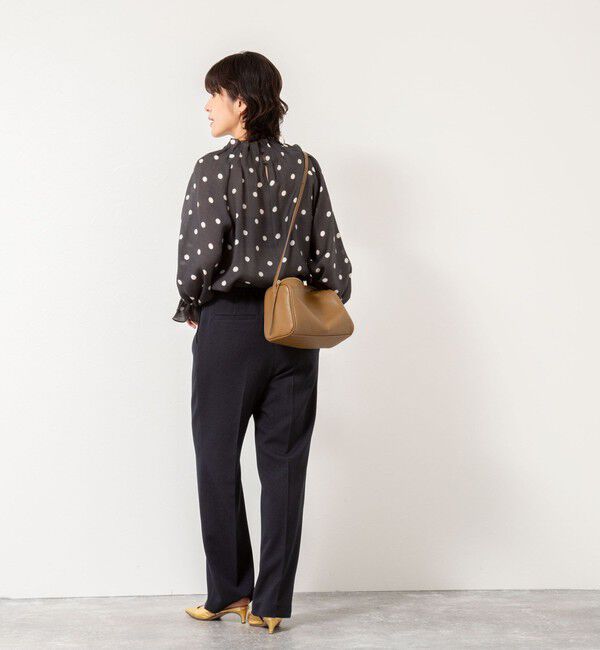 NOLLEY'S「ウォッシャブルウール調愛されセミワイドパンツ」|その他|