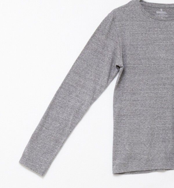 MAQWEL「【MAQWEL/マクウェル】MARUDOロングスリーブTee」|Tシャツ・カットソー|
