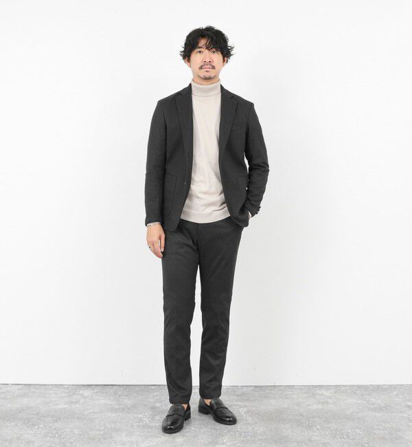 NOLLEY'S goodman「《セットアップ対応》【Active Jersey】ホームスパン ストレッチスリムフィット 25AW」|チノ|