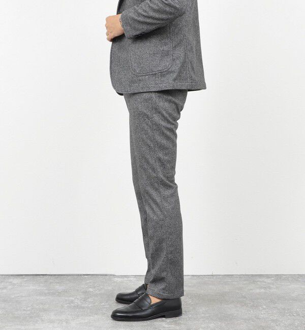 NOLLEY'S goodman「《セットアップ対応》【Active Jersey】ホームスパン ストレッチスリムフィット 25AW」|チノ|