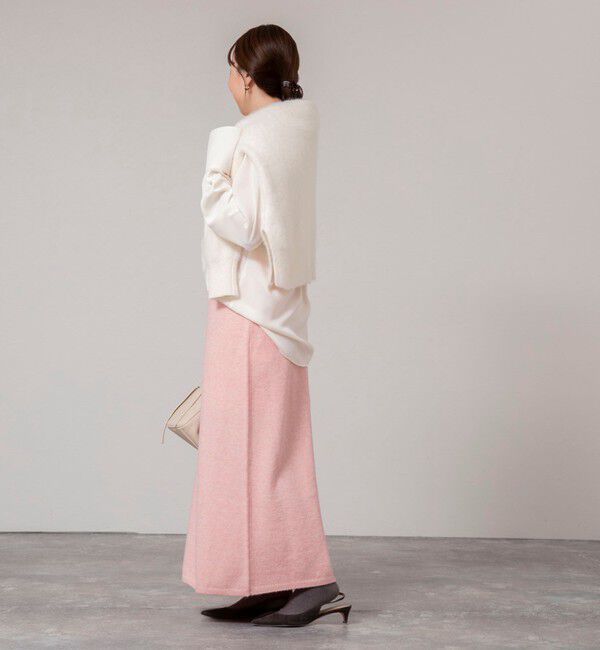 NOLLEY'S sophi「《手洗い可能》アルパカ混ロングスカート」|フレア|