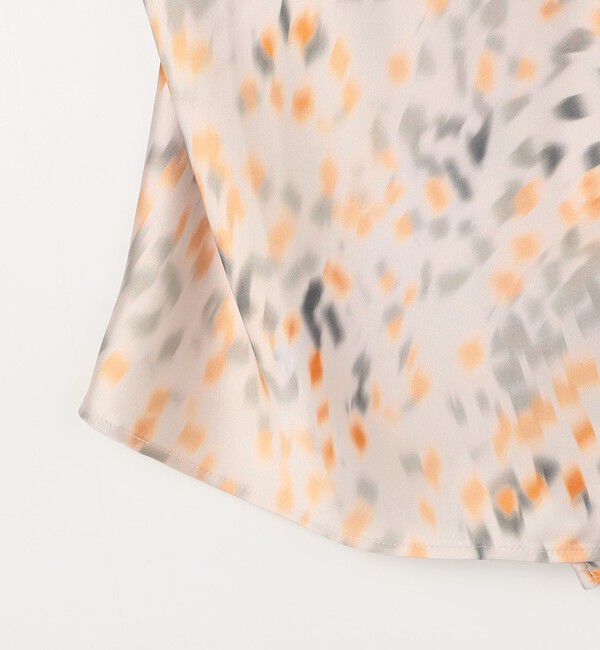 NOLLEY'S sophi「ウォッシャブルブラープリントキャミブラウス」|キャミソール|