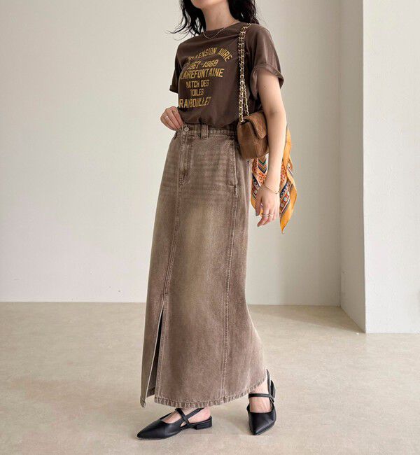 fredy emue「デニムタイトスカート」|スカート|