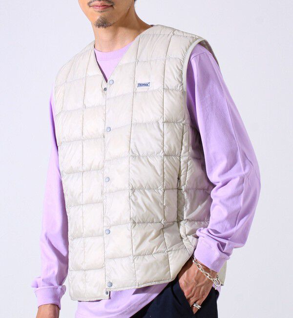 GLOSTER「【UNISEX/4サイズ/6色展開】FREDYMAC別注 TAION ベーシックインナーダウンベスト」|ダウンベスト・ベスト|