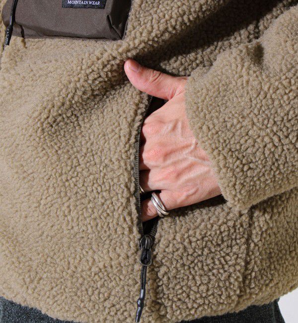 GLOSTER「【2WAYで着回せる】【UNISEX】GLOSTER配色別注 TAIONボア&times;ダウンブルゾン」|ダウン|