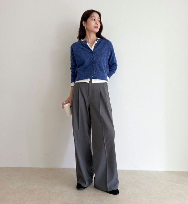 fredy emue「【@sora_522m企画】ウール混天竺カーディガン」|カーディガン|