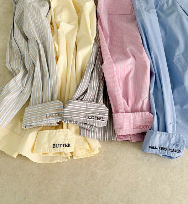 fredy emue「ベーシックエンブロイダリーシャツ」|シャツ・ブラウス|