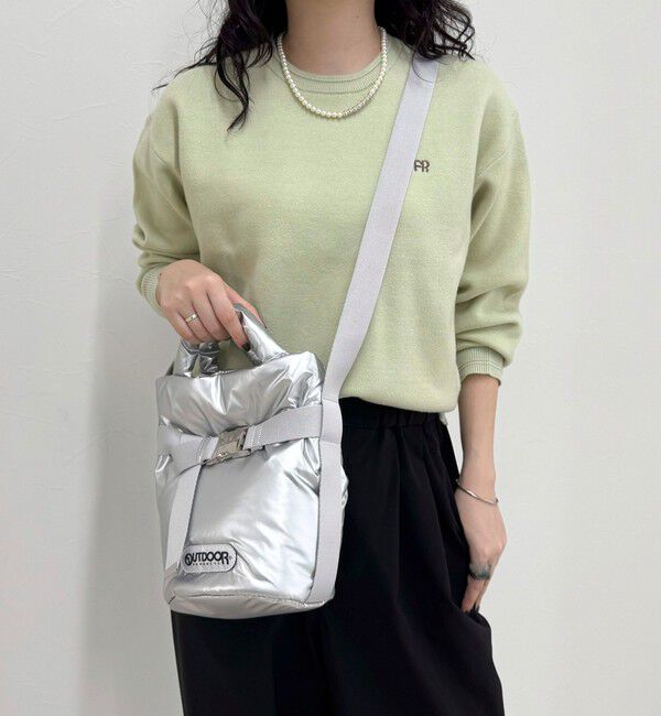 fredy emue「【OUTDOOR PRODUCTS /アウトドアプロダクツ】2wayベルトトートバッグ SS」|ショルダー・メッセンジャー|シルバー