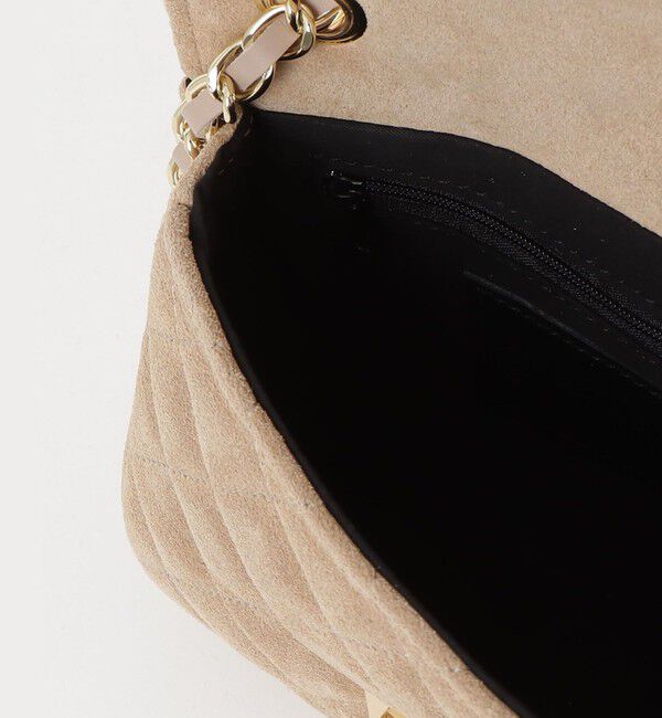 fredy emue「【AULENTTI/オーレンティ】キルティングスエードチェーンショルダーバッグ」|ショルダー・メッセンジャー|