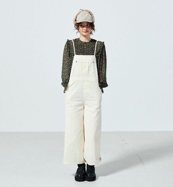 fredy emue「コットンサロペット」|オールインワン|