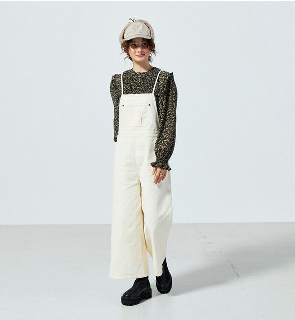 fredy emue「コットンサロペット」|オールインワン|