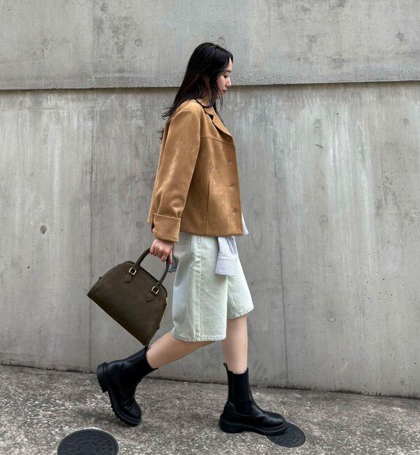 fredy emue「フェイクスエードジャケット」|テーラードジャケット|