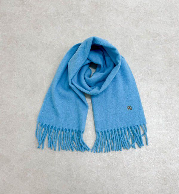 fredy emue「ライトブークレ無地マフラー45」|マフラー|