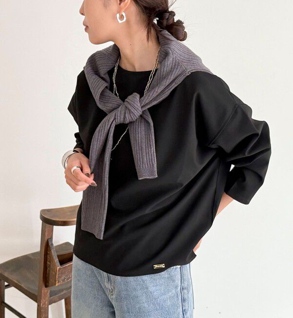 fredy emue「コクーンストレッチブラウス」|シャツ・ブラウス|