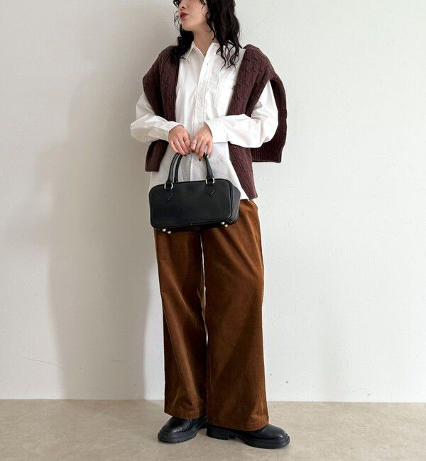 fredy emue「【GEVACO/ゲバコ】コーデュロイイージーワイドパンツ」|チノ|