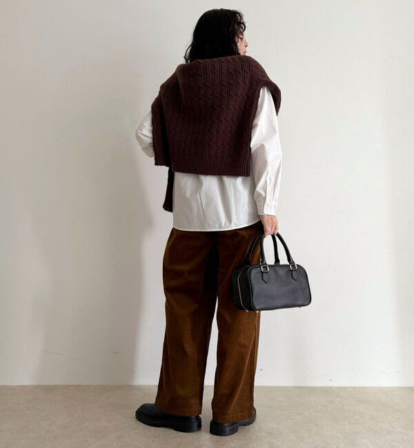 fredy emue「【GEVACO/ゲバコ】コーデュロイイージーワイドパンツ」|チノ|