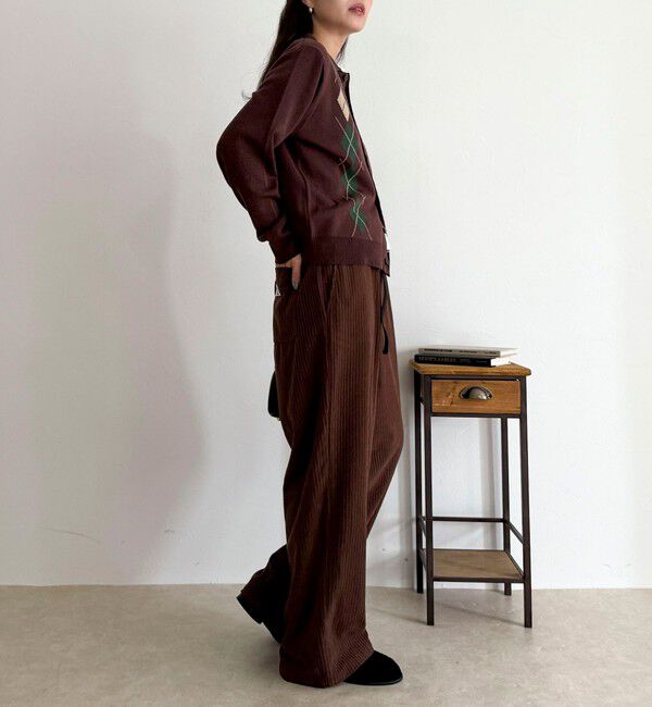 fredy emue「【GEVACO/ゲバコ】コーデュロイパンツ」|チノ|