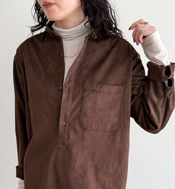 fredy emue「ウールブレンドシアータートルプルオーバー」|ニット・セーター|グレイッシュベージュ