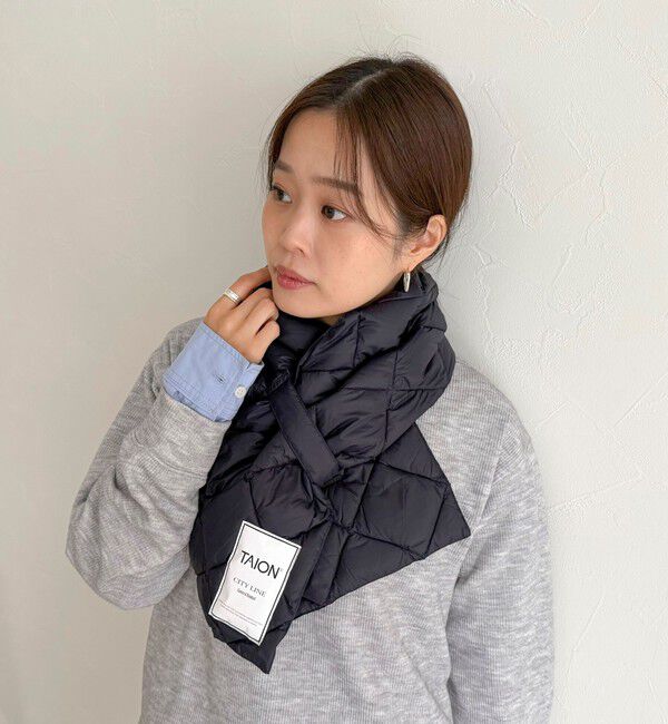 fredy emue「【TAION/タイオン】CITYダウンスカーフ」|ストール|