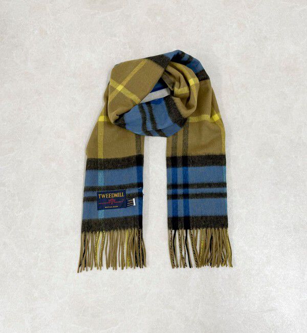 fredy emue「【TWEED MILL/ツイードミル】ウールチェックストール48」|ストール|