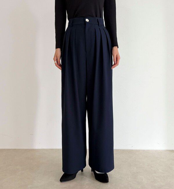 fredy emue「3タックハートリベットパンツ」|チノ|