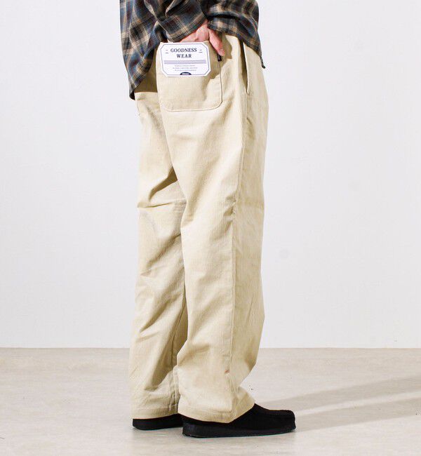 GLOSTER「【人気シリーズ/UNISEX/4サイズ/7色展開】GOODNESS コールパンツ」|チノ|
