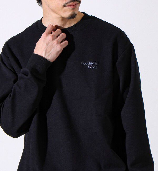 GLOSTER「【GOODNESS WEAR】ソフトタッチ裏起毛クルーネックスウェット」|スウェット・ジャージ|