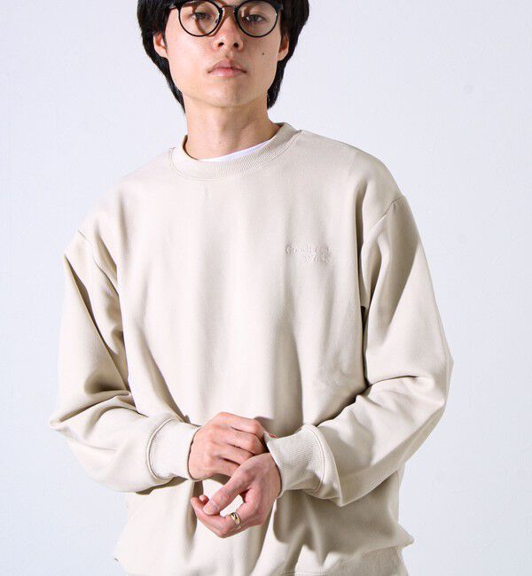 GLOSTER「【GOODNESS WEAR】ソフトタッチ裏起毛クルーネックスウェット」|スウェット・ジャージ|