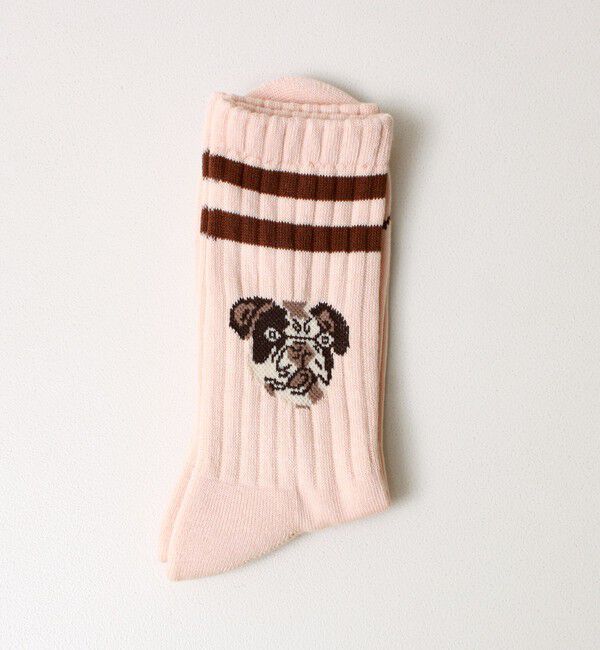 GLOSTER「【ROSTER SOX/ロスターソックス】DOG」|ソックス|オレンジ系その他