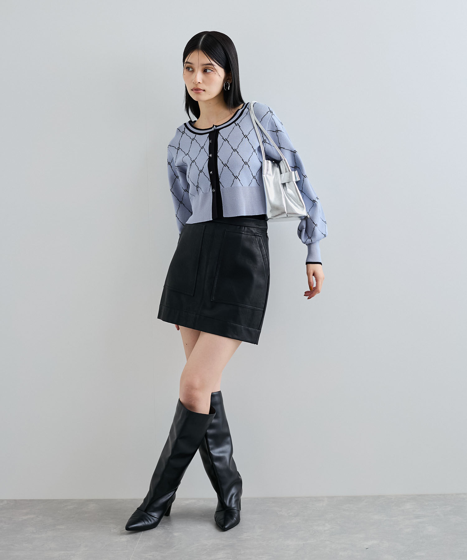 VIS「【SET】モノグラムニットアンサンブル【WEB/一部店舗限定】」|その他|