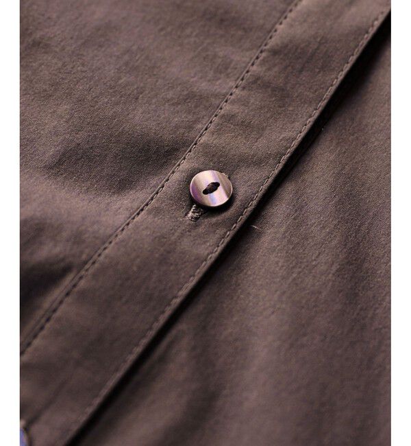 VIS「裾ティアードオーバーシャツ/UVケア・イージーケア」|シャツ・ブラウス|