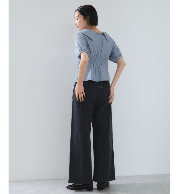 VIS「ビックカラーシャツブラウス」|シャツ・ブラウス|