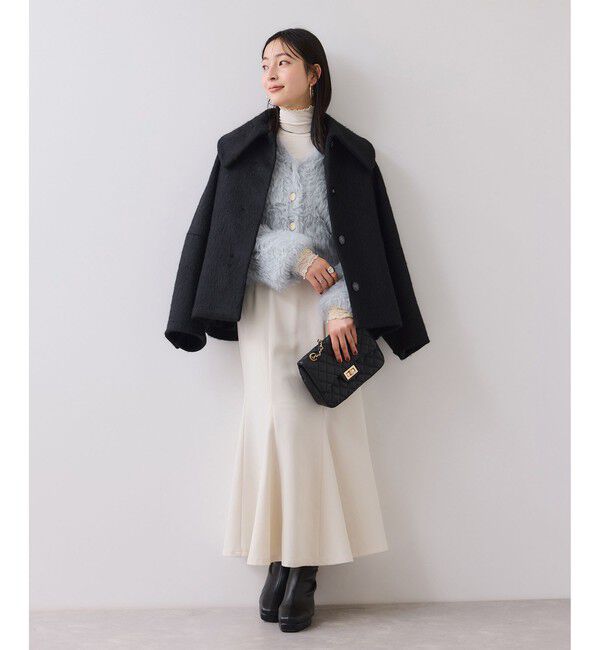 VIS「ラビットライクVネックカーディガン/イージーケア・WEB限定カラー」|カーディガン|