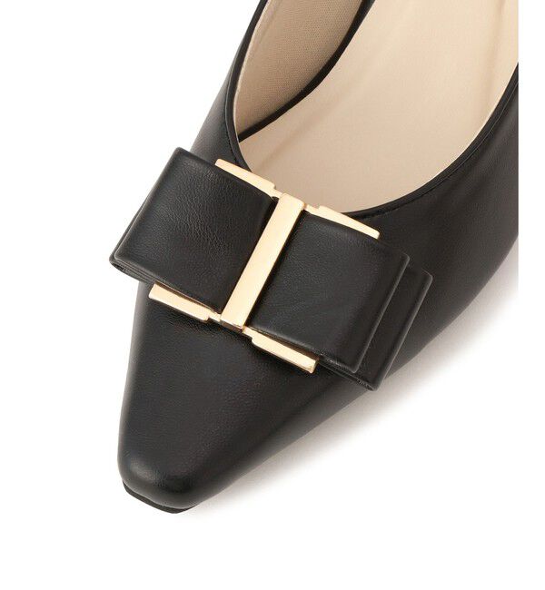 VIS「ハートカットリボンパンプス」|パンプス|