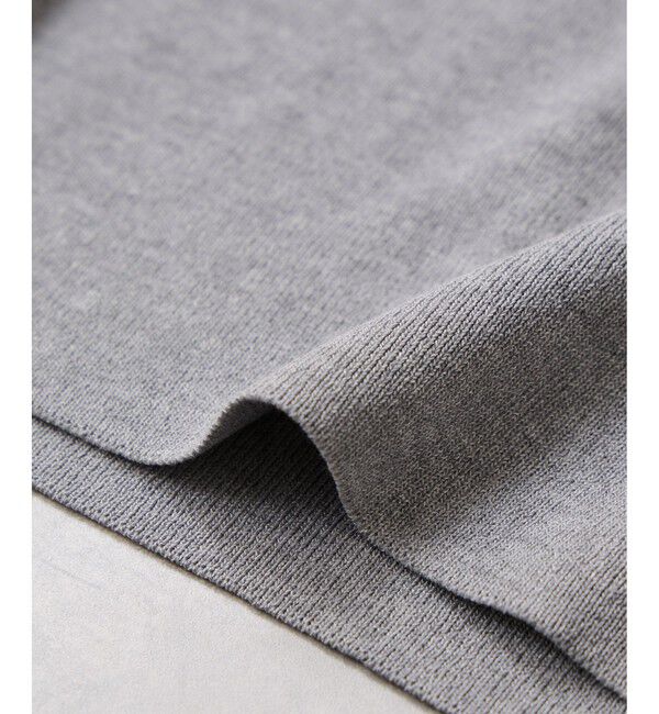 VIS「バイカラーリボンドッキングニット」|ニット・セーター|