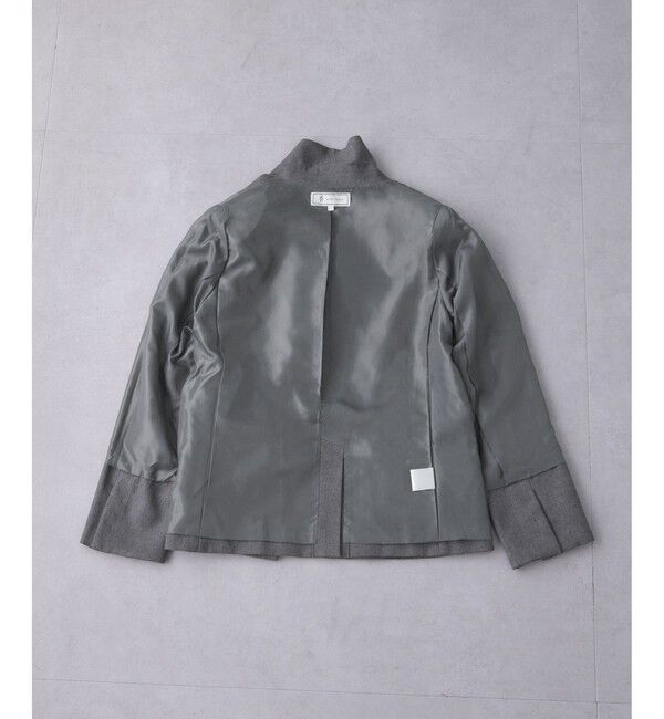 Rope&rsquo;Picnic「レディハンサムシリーズ ウールライク金ボタンジャケット(総裏地)/セットアップ対応」|テーラードジャケット|