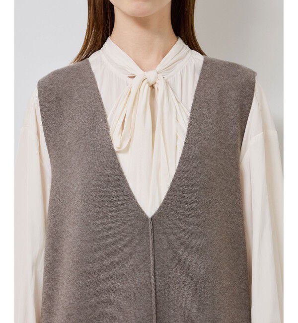 Rope&rsquo;Picnic「ニットジャンパースカート/着丈が選べる・リンクコーデ」|ワンピース|