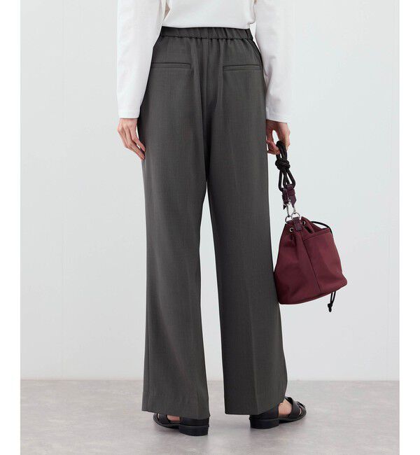 Rope&rsquo;Picnic「【WEB限定サイズ】美フレアカラーパンツ」|スラックス|