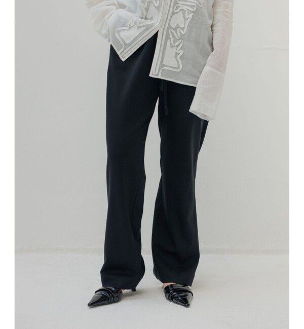 ADAM ET ROPE'「【EMOELLE】ソモウイージーパンツ」|チノ|