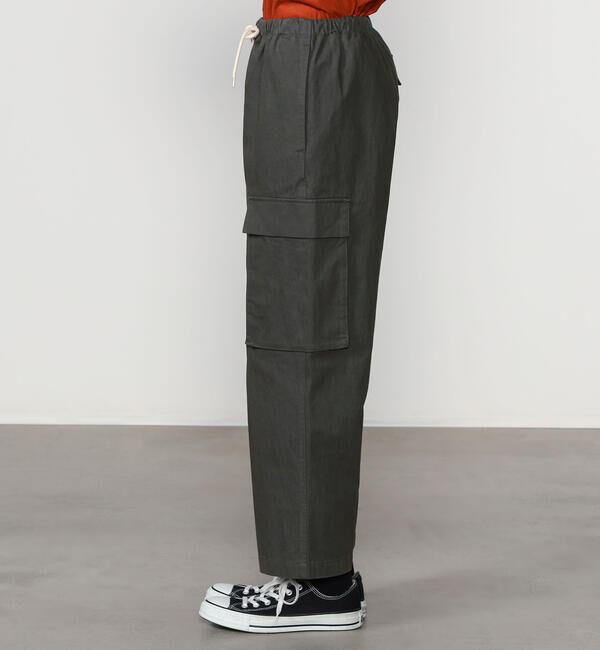 DANTON「DANTON | コットンナイロン カーゴパンツ WOMEN」|チノ|