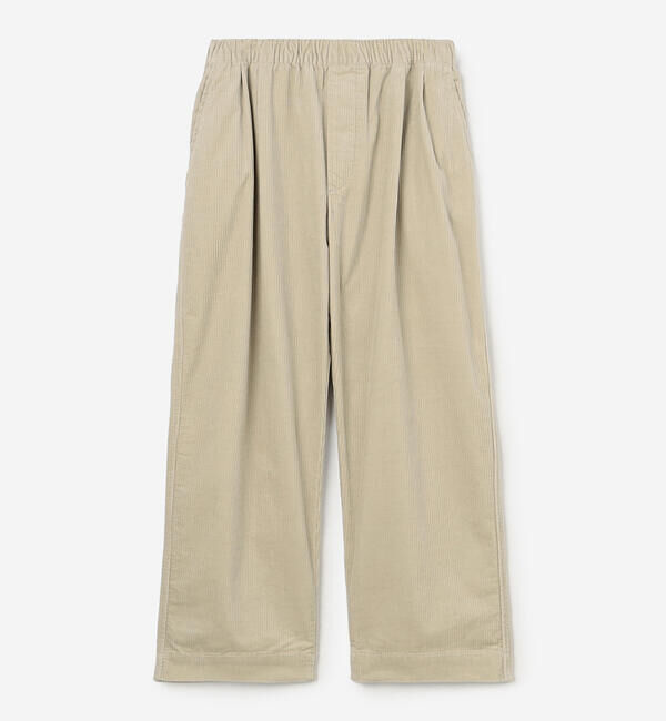 DANTON「DANTON | コーデュロイ イージークロップドパンツ WOMEN」|チノ|